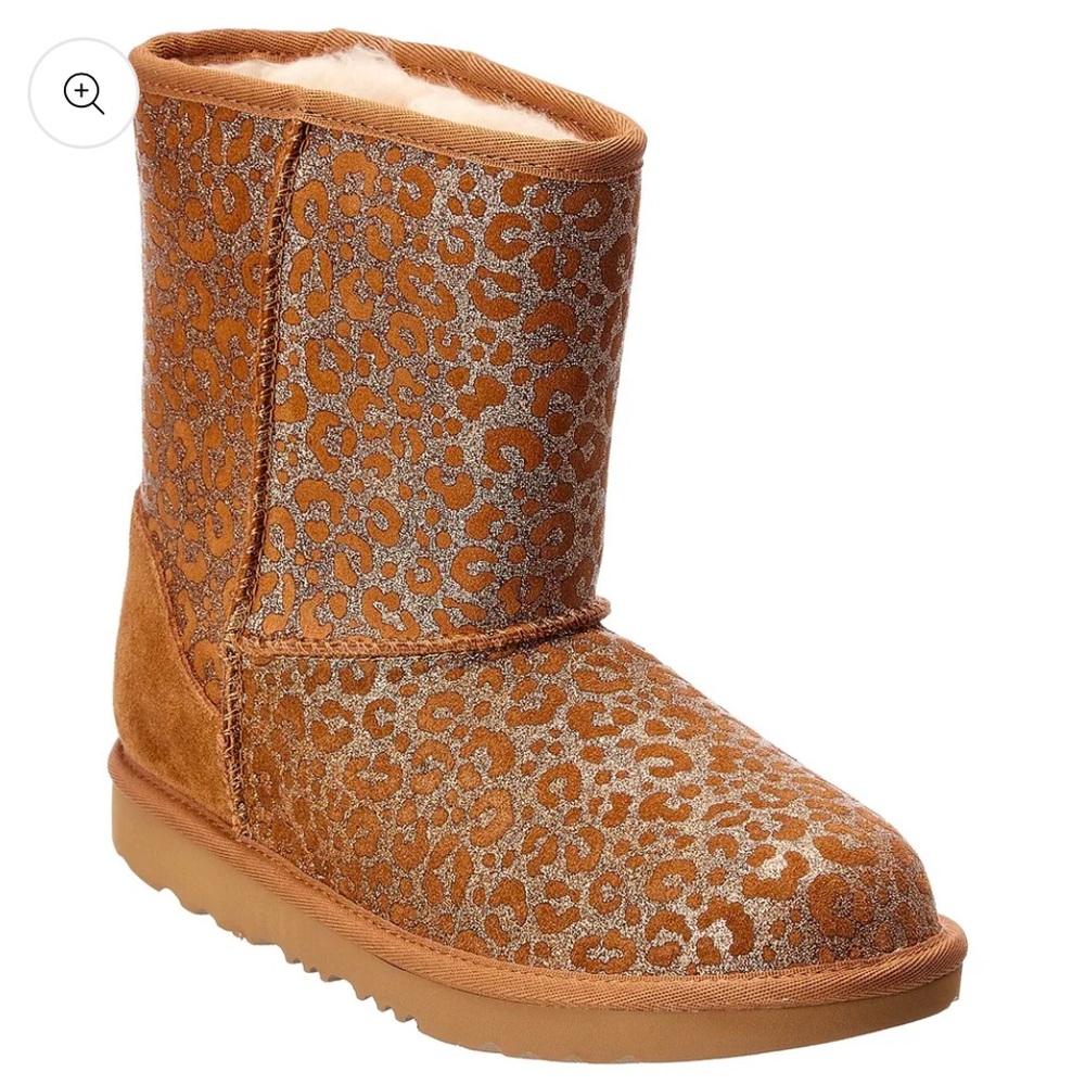 UGG | Leopard Print Glitter Kids Boots